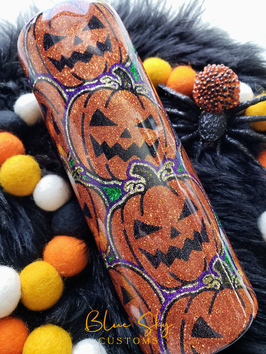 Jack-o'-Lantern Pumpkin Burst - 20oz Skinny