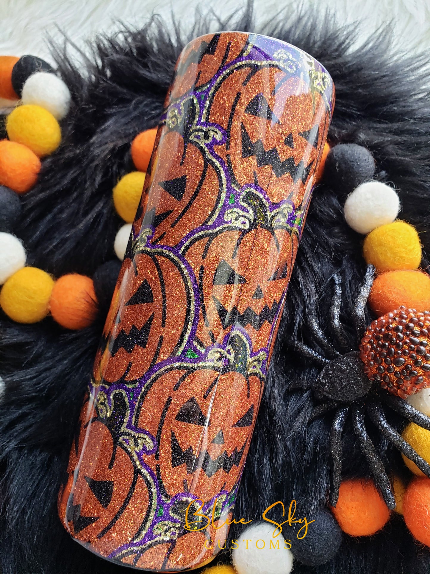 Jack-o'-Lantern Pumpkin Burst - 20oz Skinny
