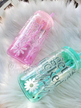 Load image into Gallery viewer, Get F*cked, Respectfully - 16oz Ombré Jelly Glass Can