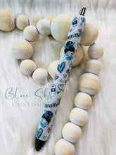 Load image into Gallery viewer, #NurseLife Glitter Pen - Turquoise