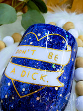 Load image into Gallery viewer, Navy & Gold DBAD Tumbler