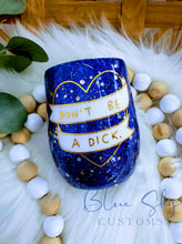 Load image into Gallery viewer, Navy & Gold DBAD Tumbler