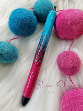 Load image into Gallery viewer, Turquoise & Pink Ombre Pen