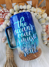 Load image into Gallery viewer, Starry Night Sky Beach Tumbler