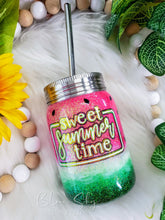 Load image into Gallery viewer, Summer Watermelon Glitter Tumbler