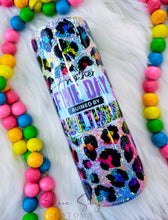 Load image into Gallery viewer, Rainbow Leopard Adulthood Tumbler