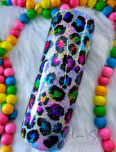 Load image into Gallery viewer, Rainbow Leopard Adulthood Tumbler
