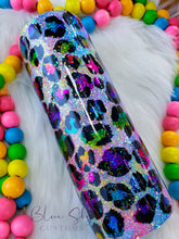 Load image into Gallery viewer, Rainbow Leopard Adulthood Tumbler