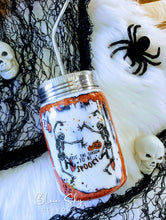 Load image into Gallery viewer, Spooky Season Distressed Glitter Tumbler