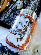 Load image into Gallery viewer, Spooky Season Distressed Glitter Tumbler