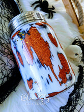 Load image into Gallery viewer, Spooky Season Distressed Glitter Tumbler