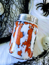 Load image into Gallery viewer, Spooky Season Distressed Glitter Tumbler
