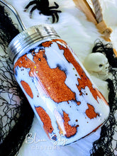 Load image into Gallery viewer, Spooky Season Distressed Glitter Tumbler