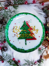 Load image into Gallery viewer, Traditional Christmas Tree Peekaboo Glitter Tumbler