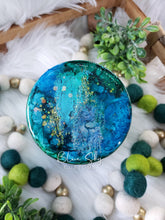 Load image into Gallery viewer, "The Siren" Abstract Mixed Media Tumbler