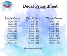 Load image into Gallery viewer, Create a Custom Vinyl Decal