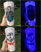 Load image into Gallery viewer, Joker Glow in the Dark - Dark Blue Glow