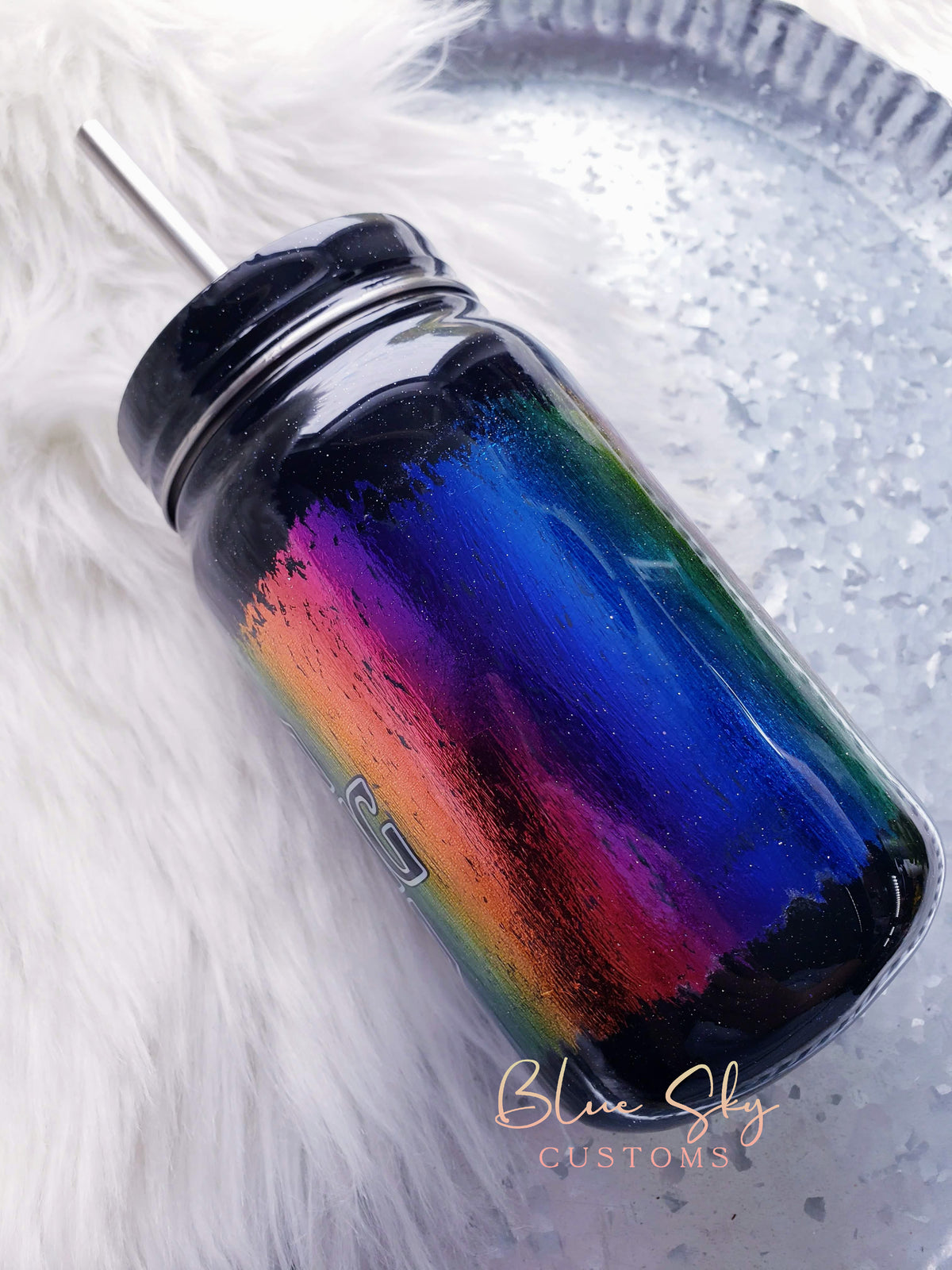 Rainbow Mood Ring Tumbler