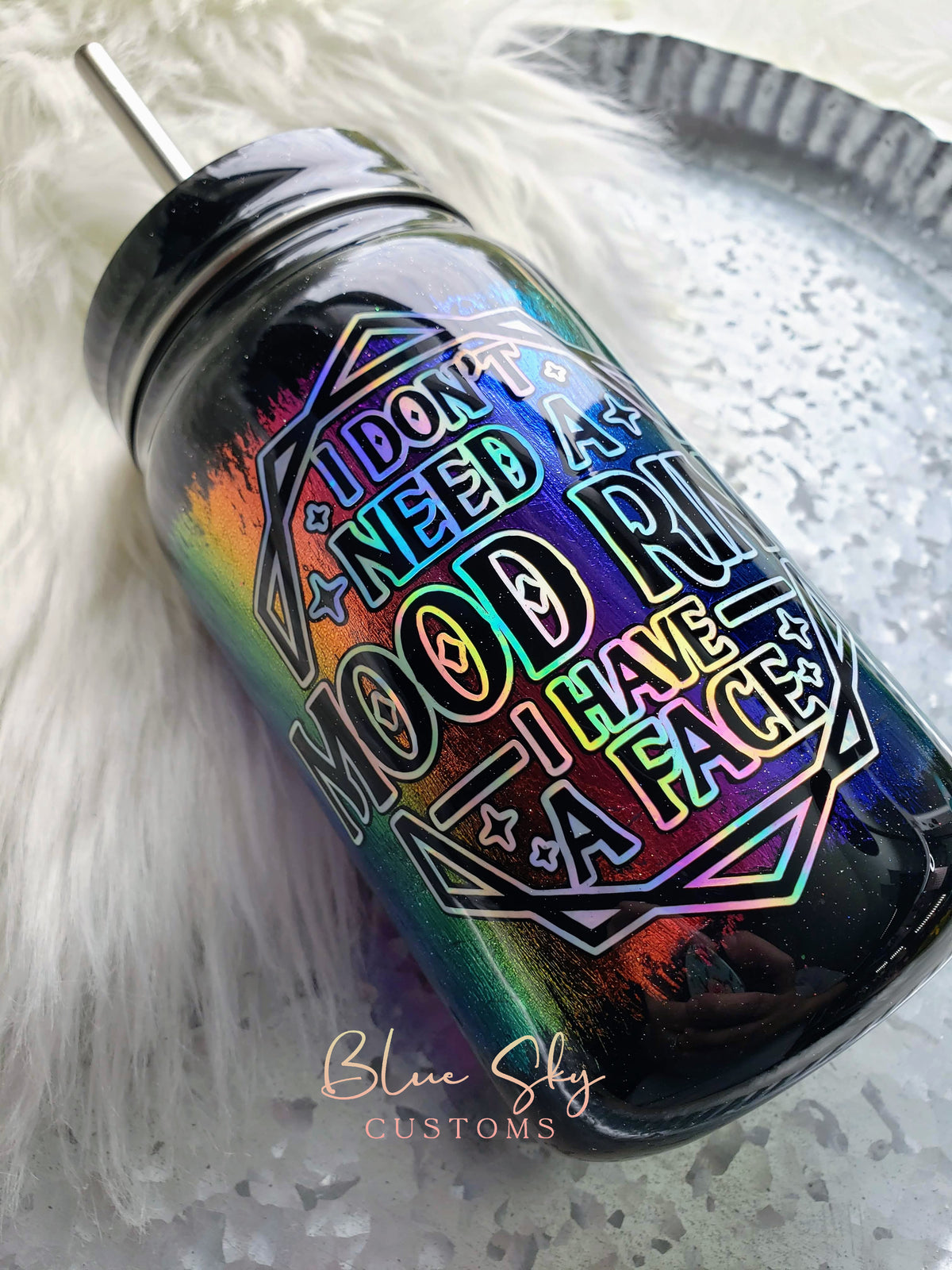 Rainbow Mood Ring Tumbler