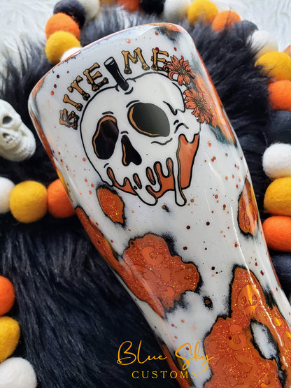 Bite Me Poison Apple Geode Tumbler
