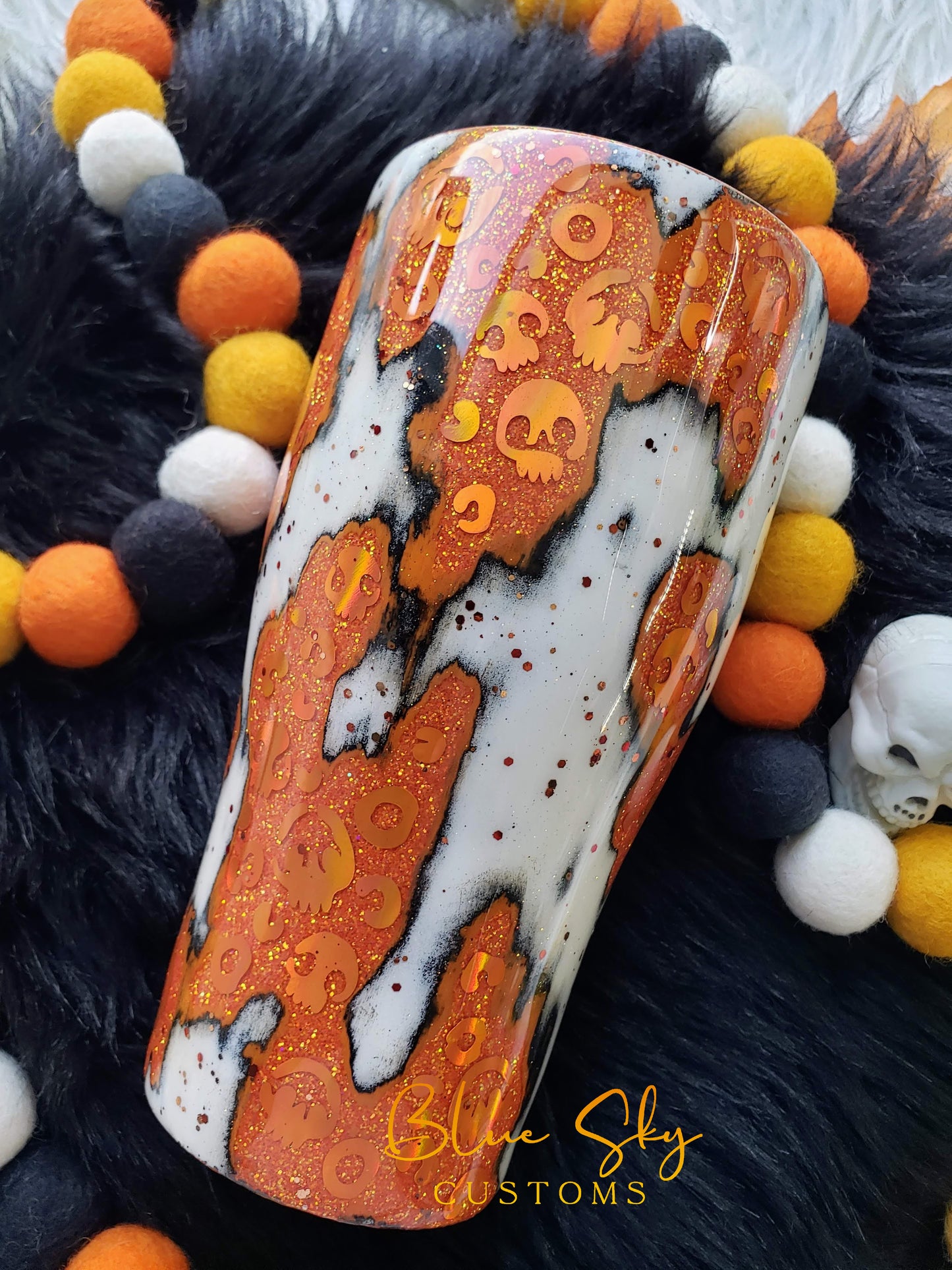 Bite Me Poison Apple Geode Tumbler