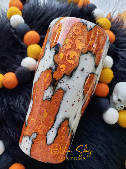 Bite Me Poison Apple Geode Tumbler