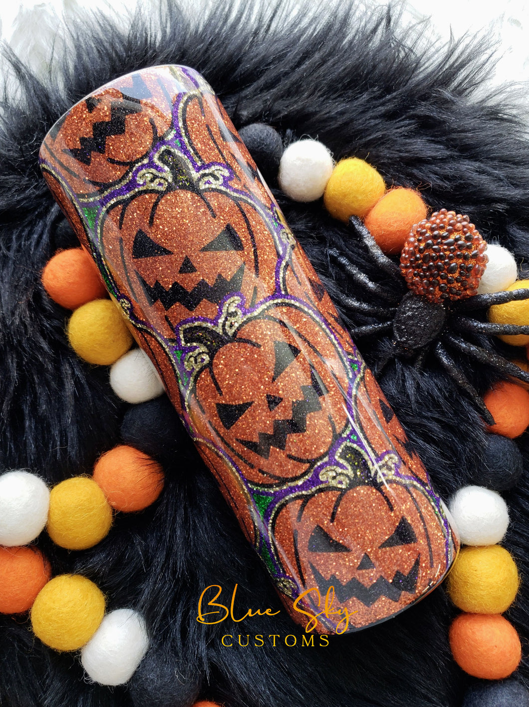 Jack-o'-Lantern Pumpkin Burst - 20oz Skinny