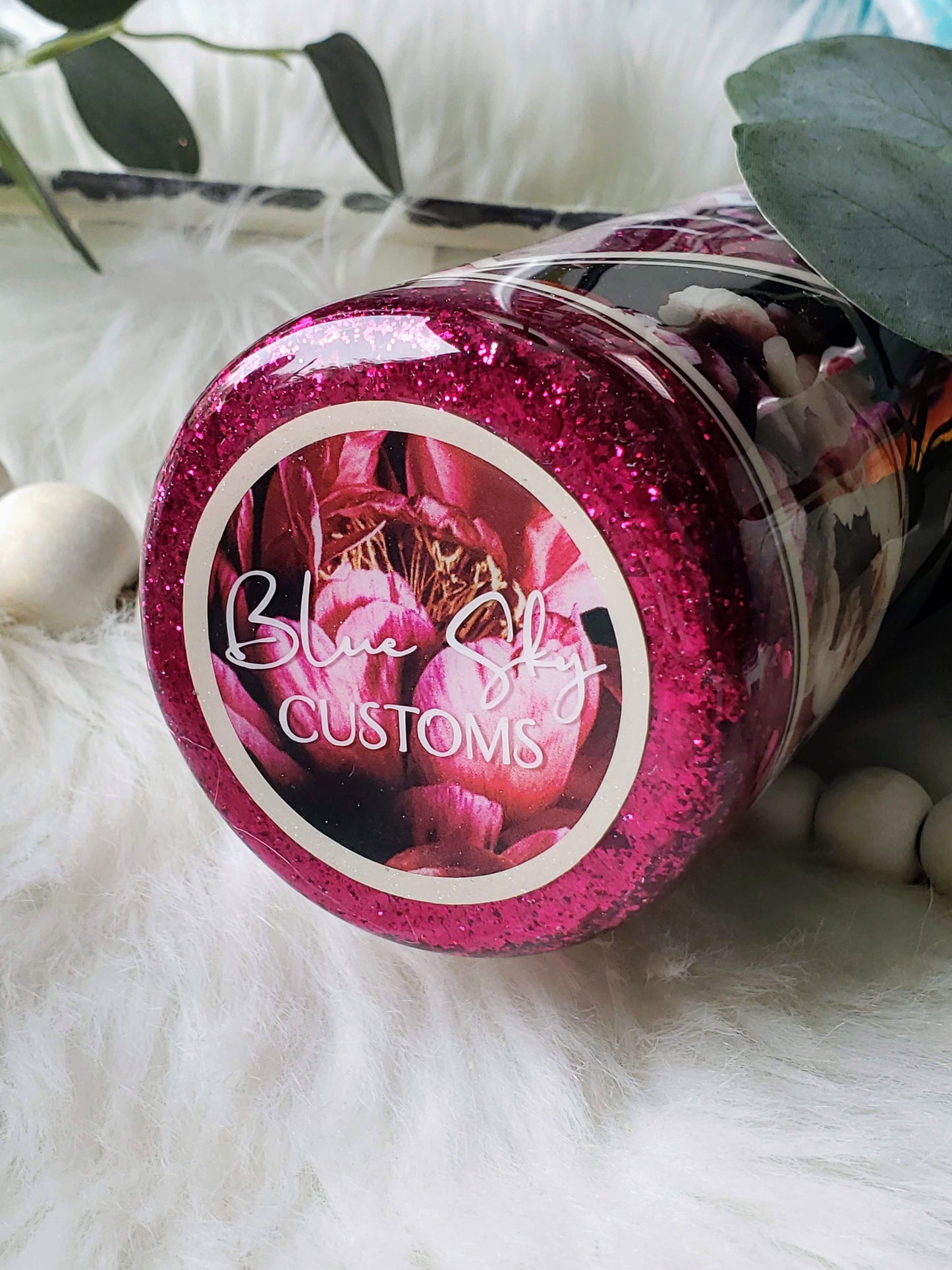 More Self Love Coveted Florals Tumbler - 30oz Skinny