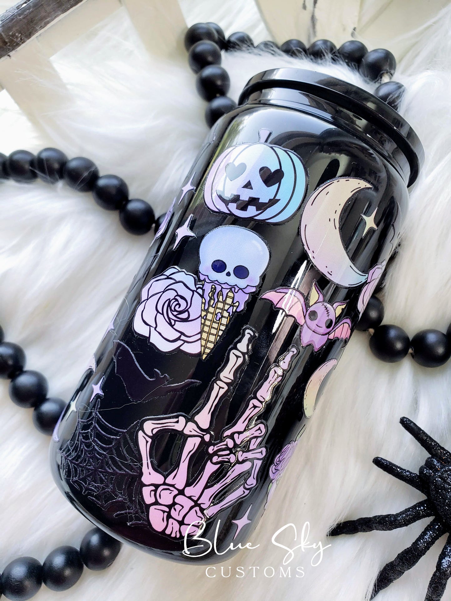 Spooky Season Collection - 16oz Glass Can