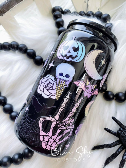 Spooky Season Collection - 16oz Glass Can