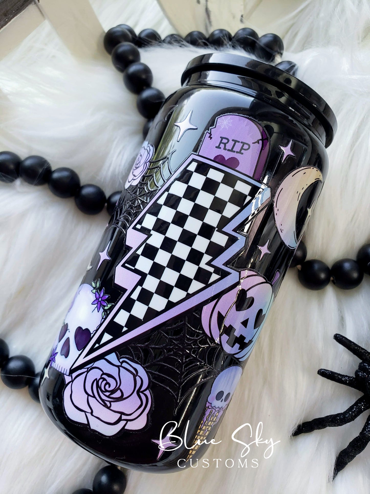 Spooky Season Collection - 16oz Glass Can