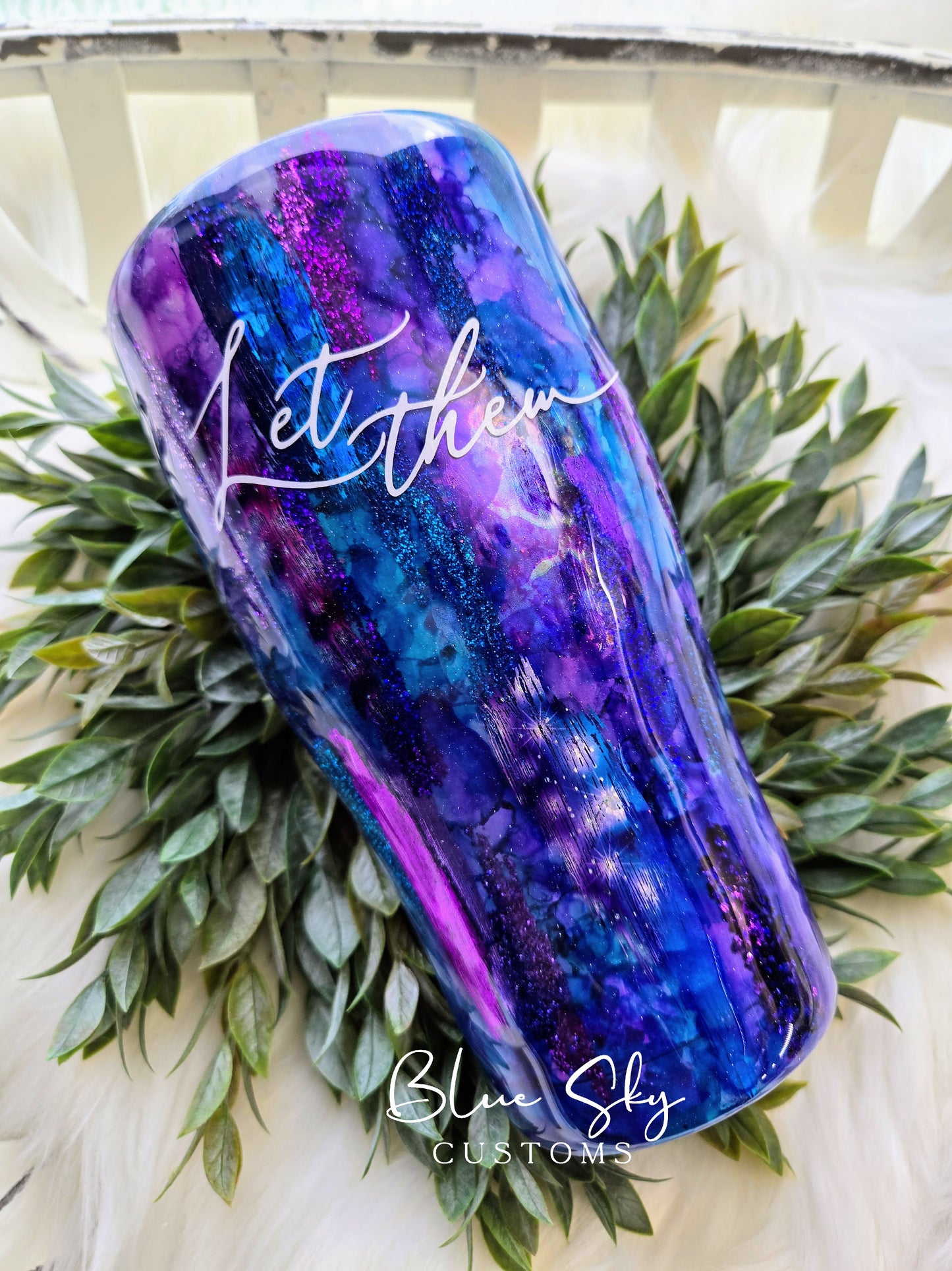 Let Them Mixed Media - 30oz Modern Curve