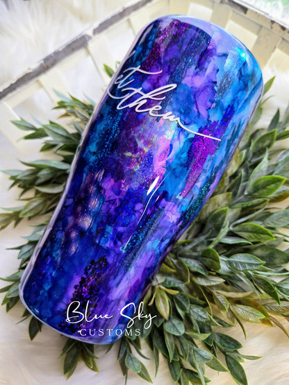 Let Them Mixed Media - 30oz Modern Curve