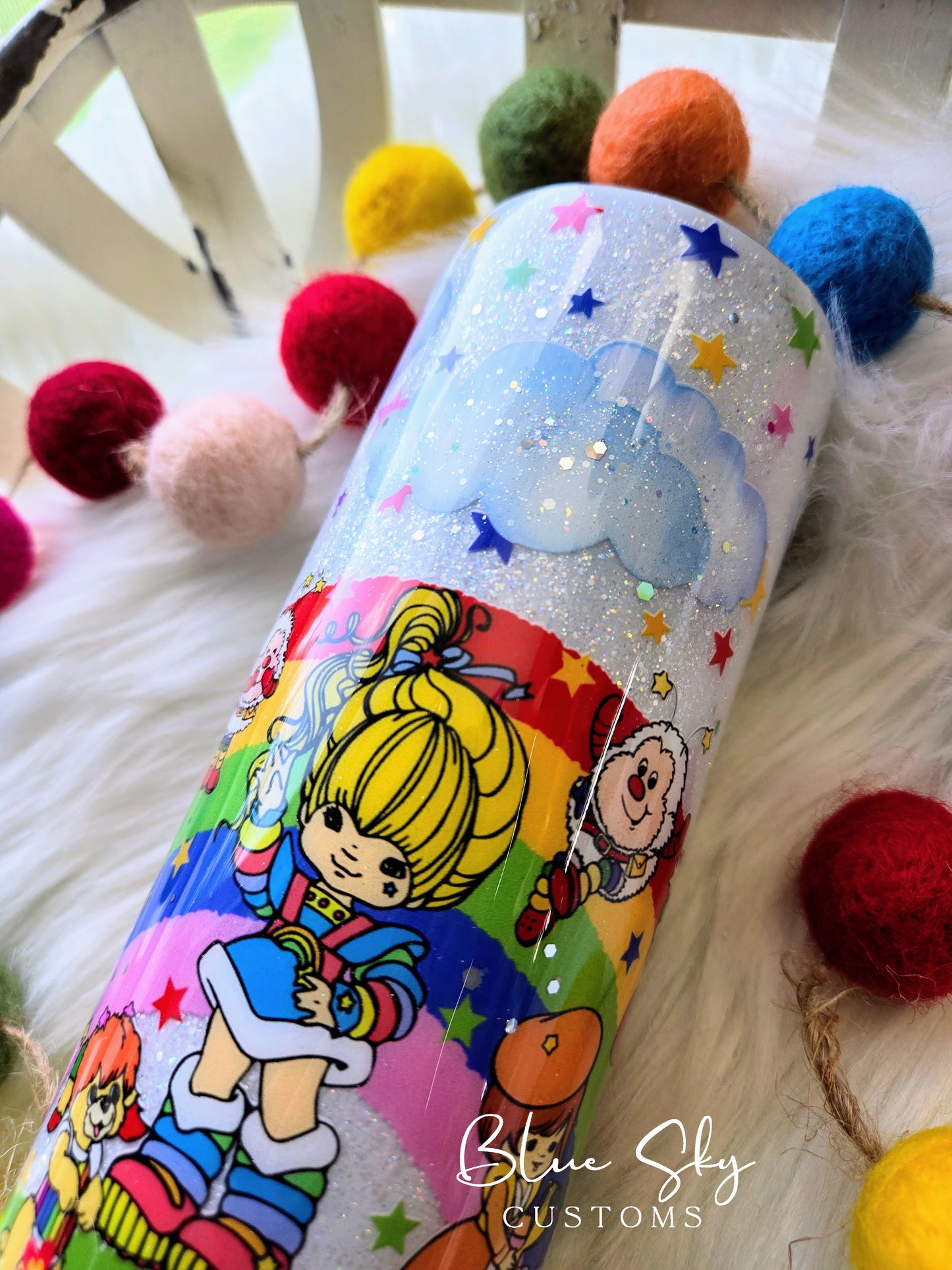 Retro Rainbow Brite - 20oz Skinny
