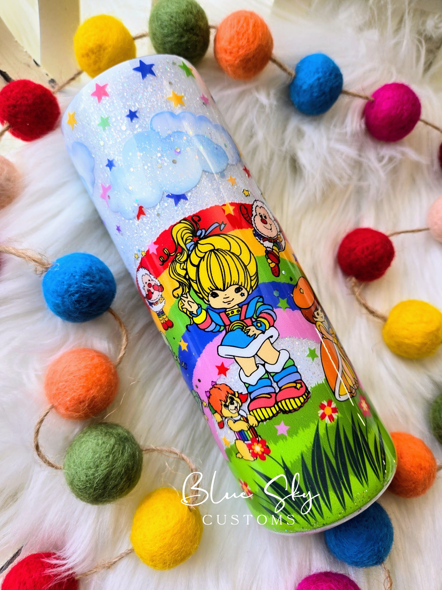 Retro Rainbow Brite - 20oz Skinny