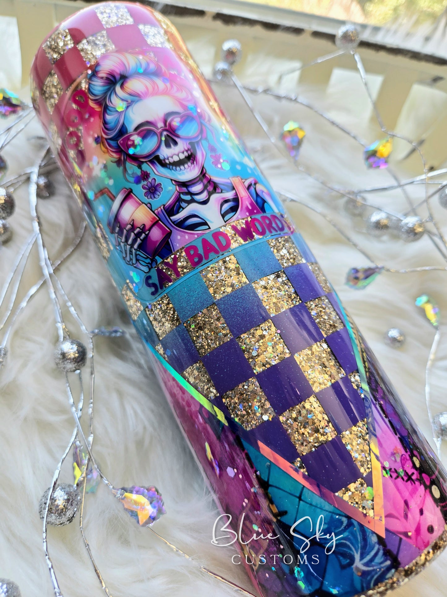 Good Moms Say Bad Words - 30oz Skinny