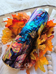 Autumn Leaves Holographic - 30oz Skinny