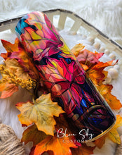 Load image into Gallery viewer, Autumn Leaves Holographic - 30oz Skinny
