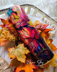 Autumn Leaves Holographic - 30oz Skinny