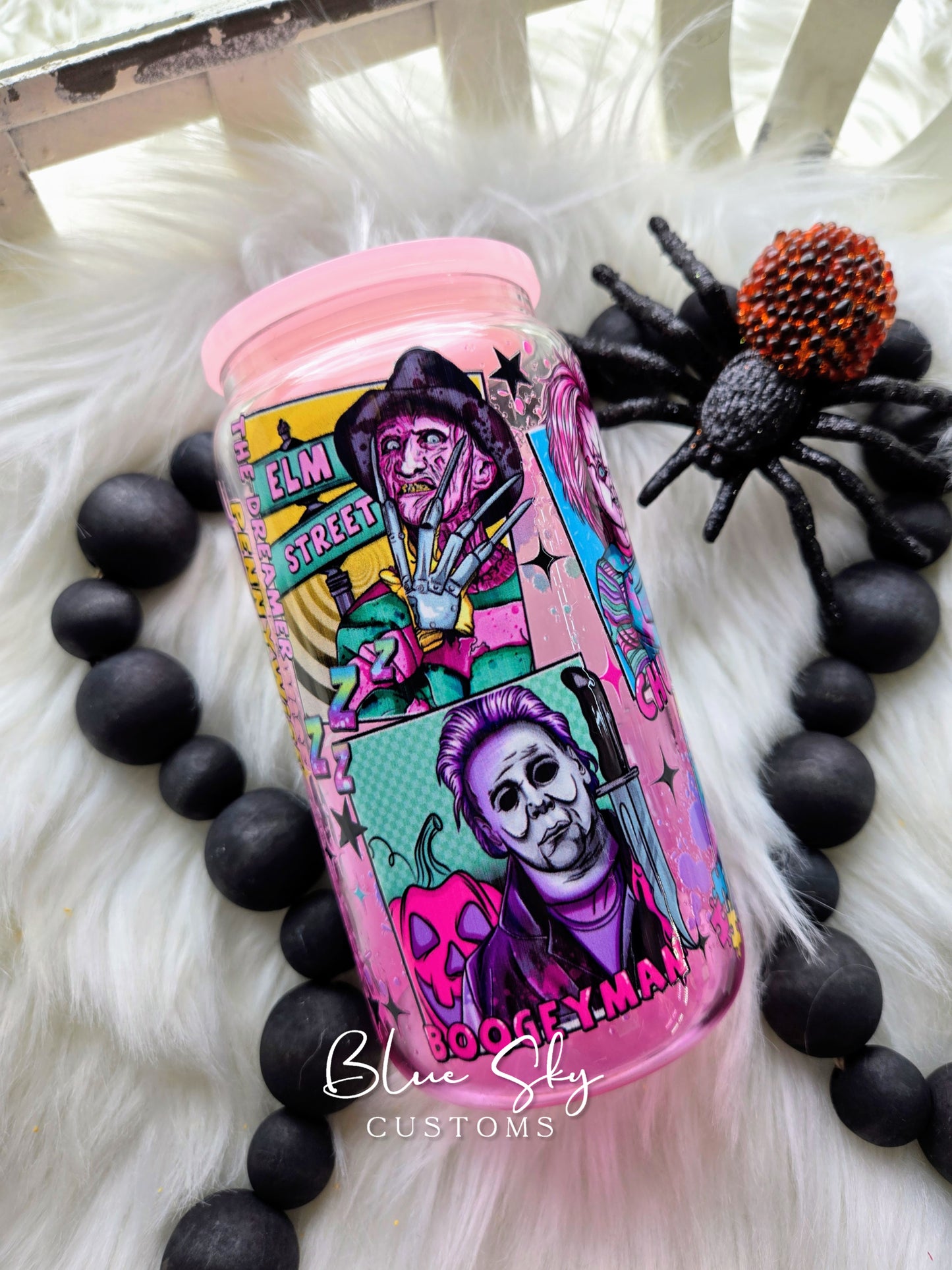 Killer Crew - 16oz Ombré Jelly Glass Can