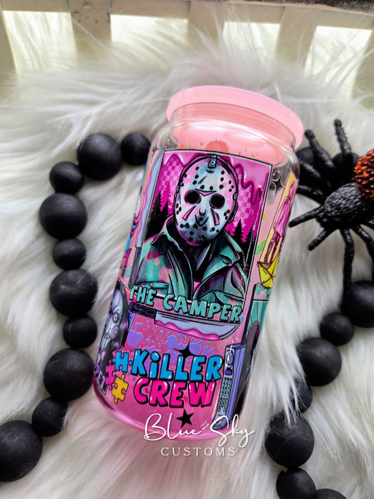 Killer Crew - 16oz Ombré Jelly Glass Can