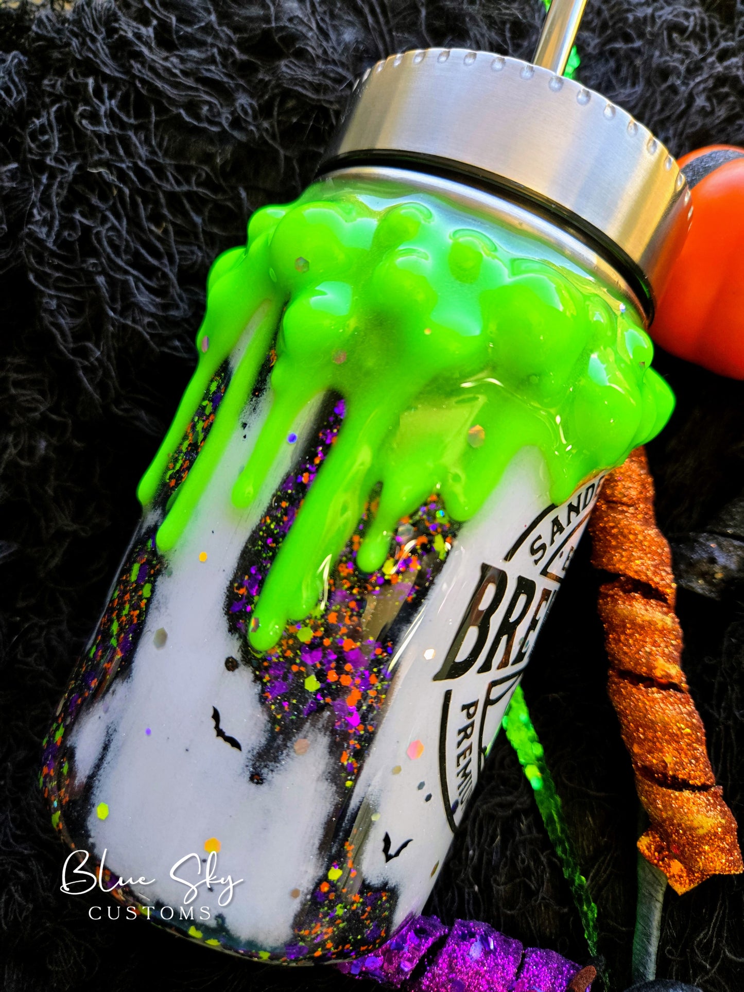 Sanderson Witches Brew - 17oz Mason Jar (3D Glow)
