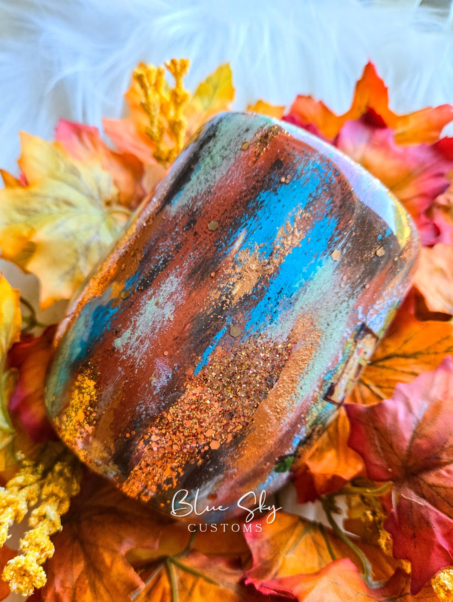 It's Fall Y'all Patina - 12oz Wine Glass
