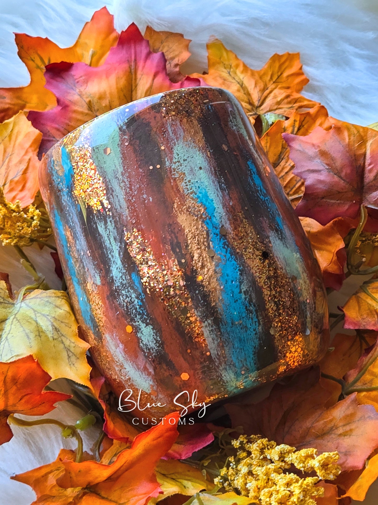 It's Fall Y'all Patina - 12oz Wine Glass