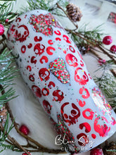 Load image into Gallery viewer, Holiday Skelly Geode - 20oz Modern Curve

