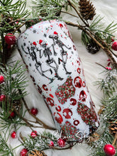 Load image into Gallery viewer, Holiday Skelly Geode - 20oz Modern Curve
