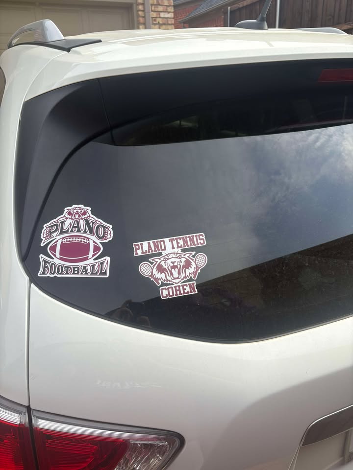 Plano Wildcats Tennis Decal