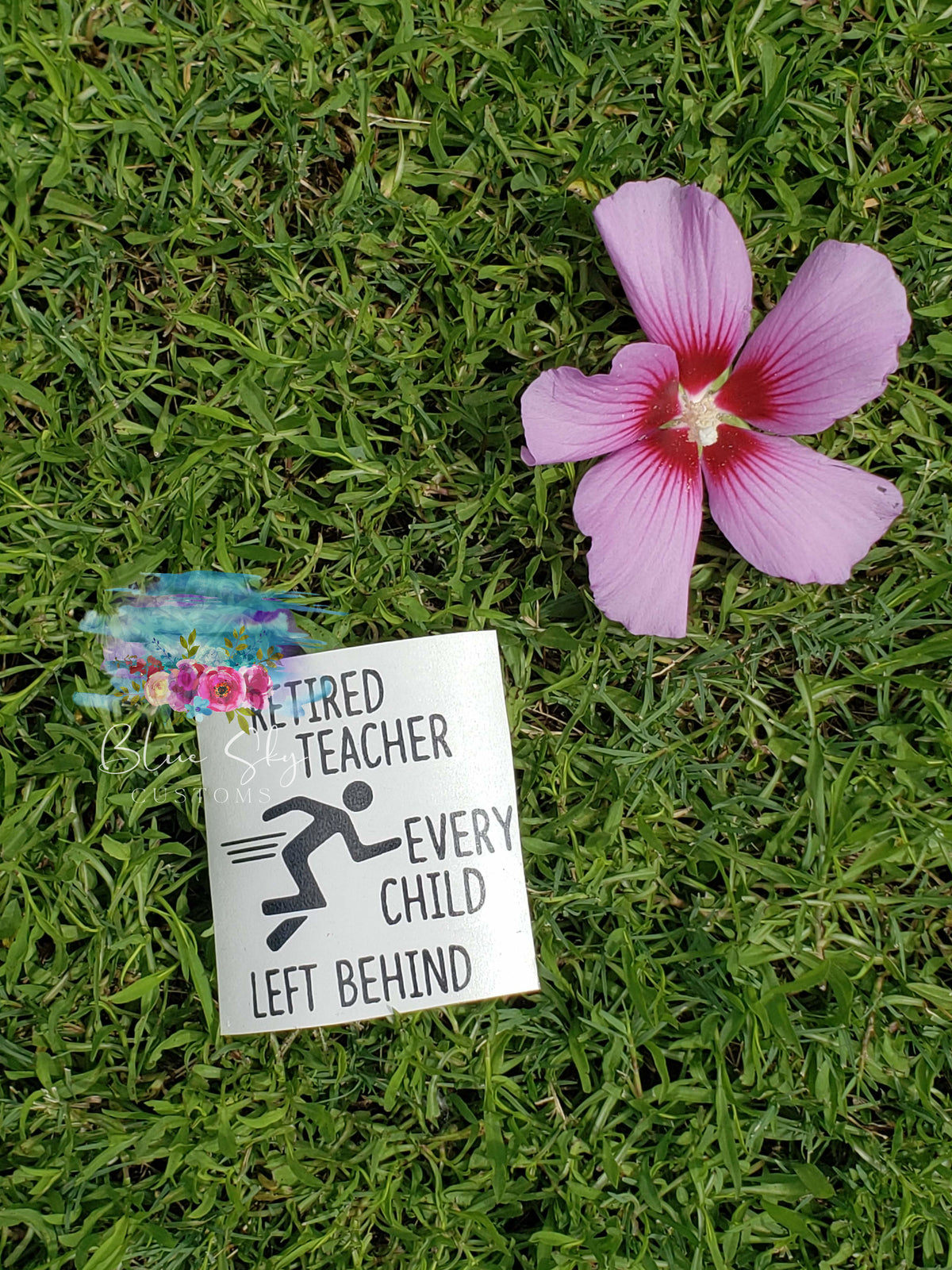 Retired Teacher Decal