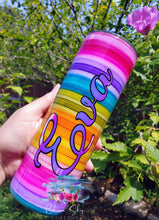 Load image into Gallery viewer, Serape Style Hand Painted Tumbler
