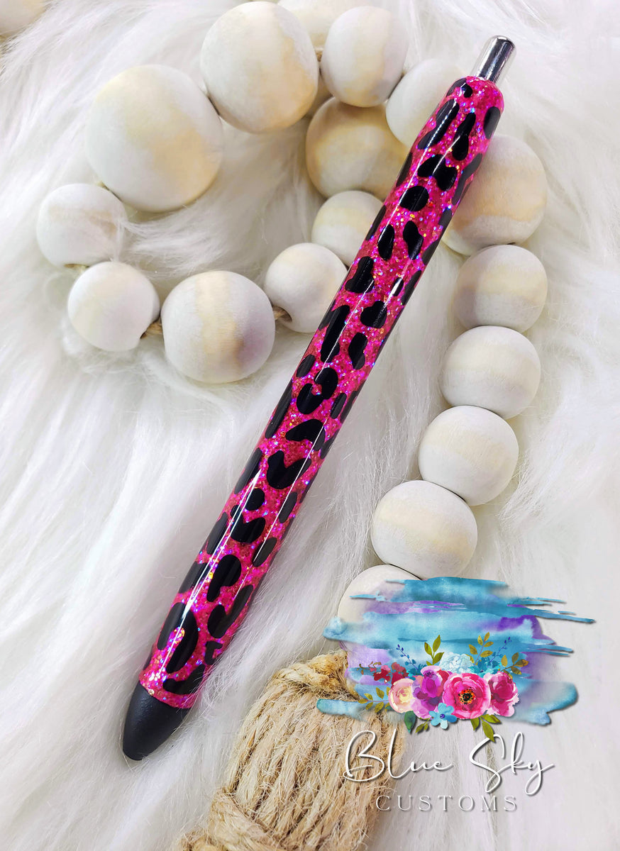 Full Leopard Print Pen – Blue Sky Customs
